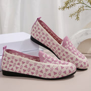 Round-toe breathable flat loafers, view 10 - MRSLM