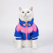 thick fleece dog jacket, view 5 - MRSLM