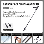 carbon trekking pole, view 2 - MRSLM