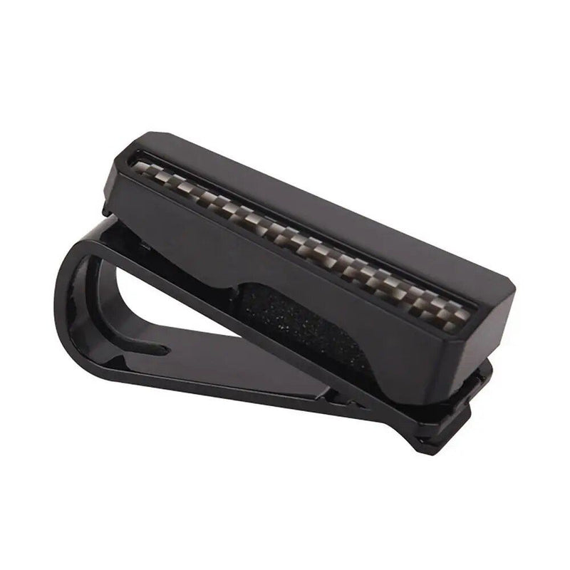 car sun visor sunglass and card clip, view 4 - MRSLM