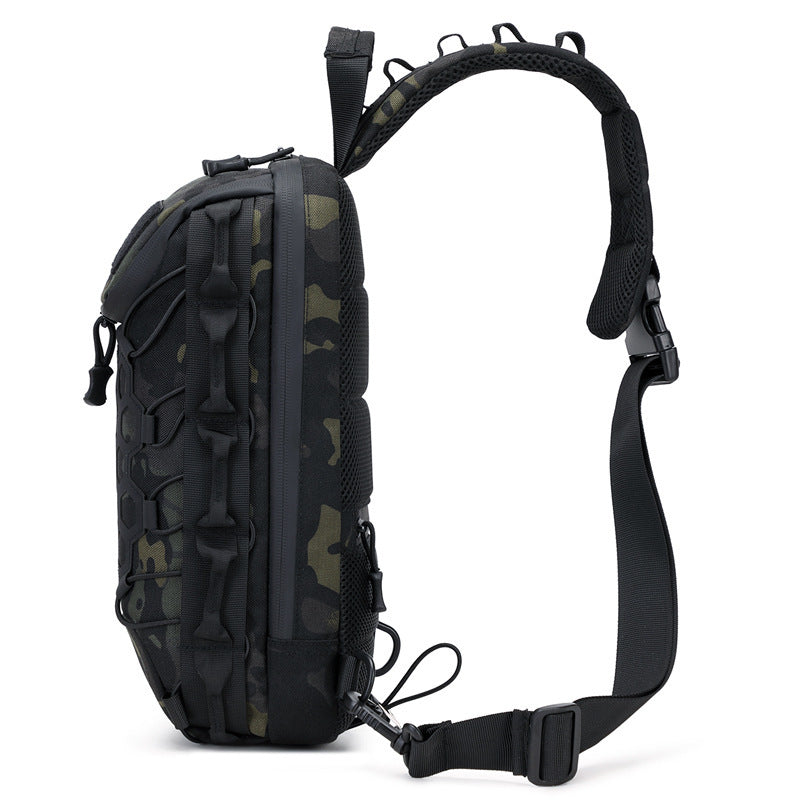 tactical messenger shoulder bag, view 3 - MRSLM