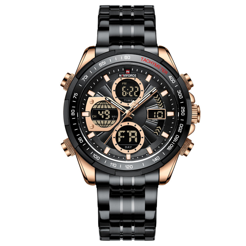 men's dual display sports watch, view 5 - MRSLM