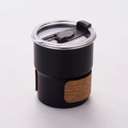 portable stainless steel camping coffee mug, view 5 - MRSLM