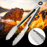 stainless steel BBQ tongs, view 5 - MRSLM