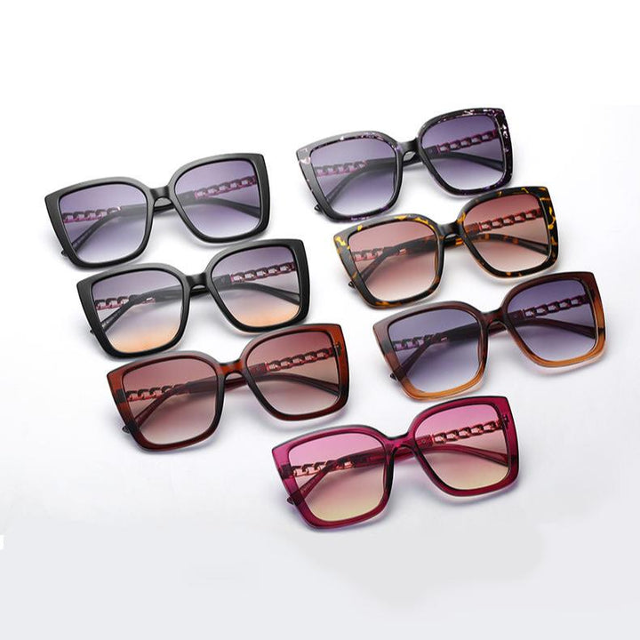 Luxury Oversized Square Sunglasses for Women