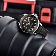 men's automatic sapphire watch, view 6 - MRSLM