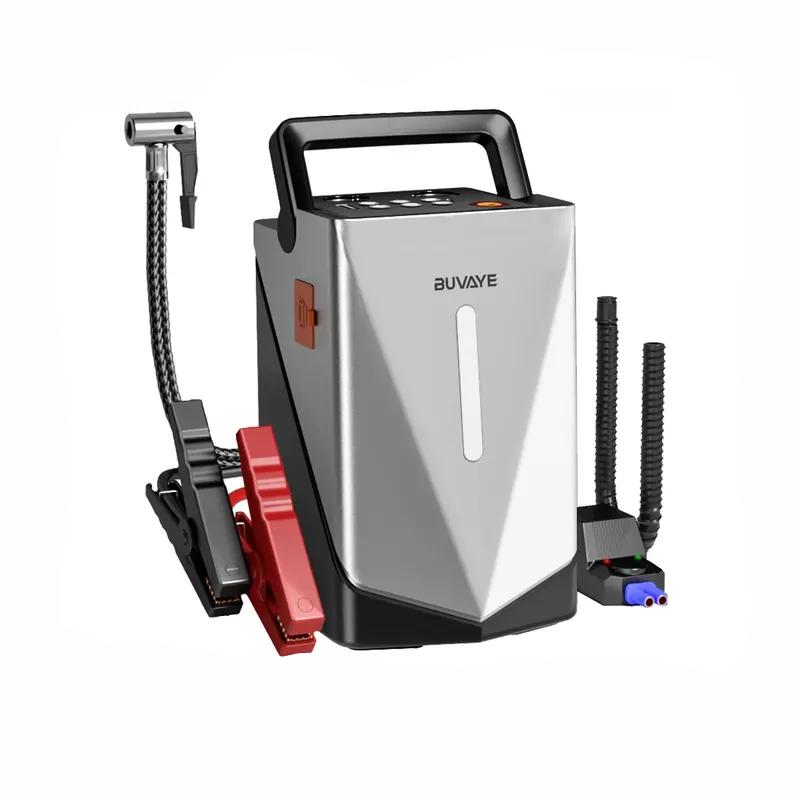 8-in-1 car jump starter and air pump power bank, view 7 - MRSLM