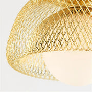 modern nordic iron led pendant light, view 6 - MRSLM