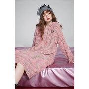 women's hoodie dress, view 5 - MRSLM