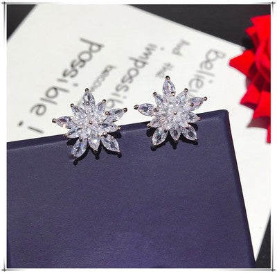 long zircon crystal tassel earrings, view 9 - MRSLM