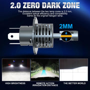 h4 led headlight bulbs, view 5 - MRSLM