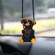 cute swinging duck car ornament - MRSLM