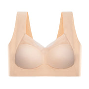 Seamless plus size sports bra, view 4 - MRSLM