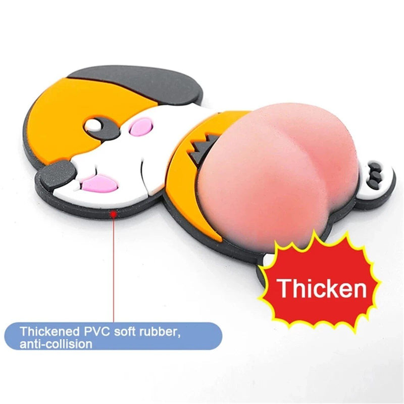 3d cartoon pvc anti-collision sticker, view 9 - MRSLM