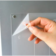 Clear acrylic magnetic fridge calendar board, view 8 - MRSLM