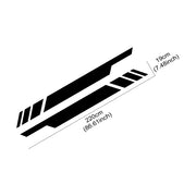 custom vinyl truck side stripes, view 15 - MRSLM
