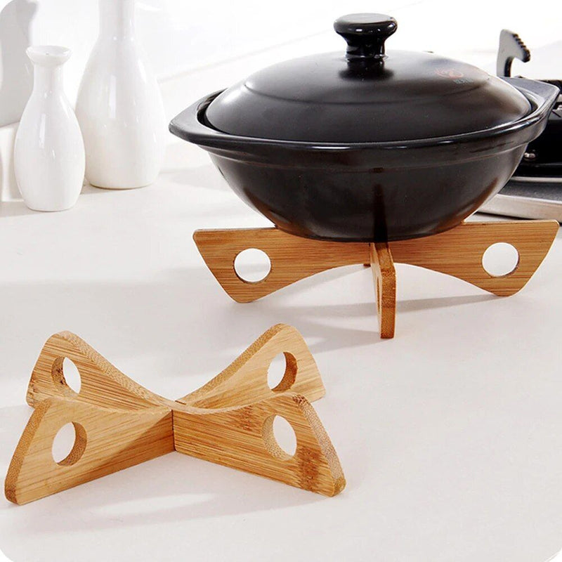 wooden pot trivet - MRSLM