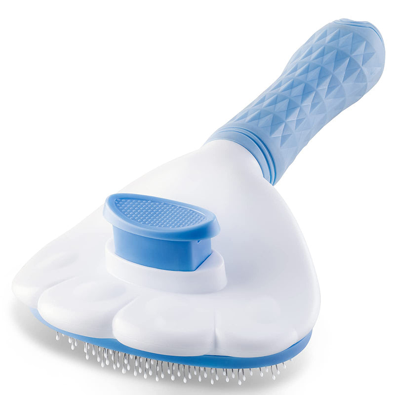 professional slicker dog brush, view 2 - MRSLM