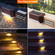 solar led step lights, view 10 - MRSLM