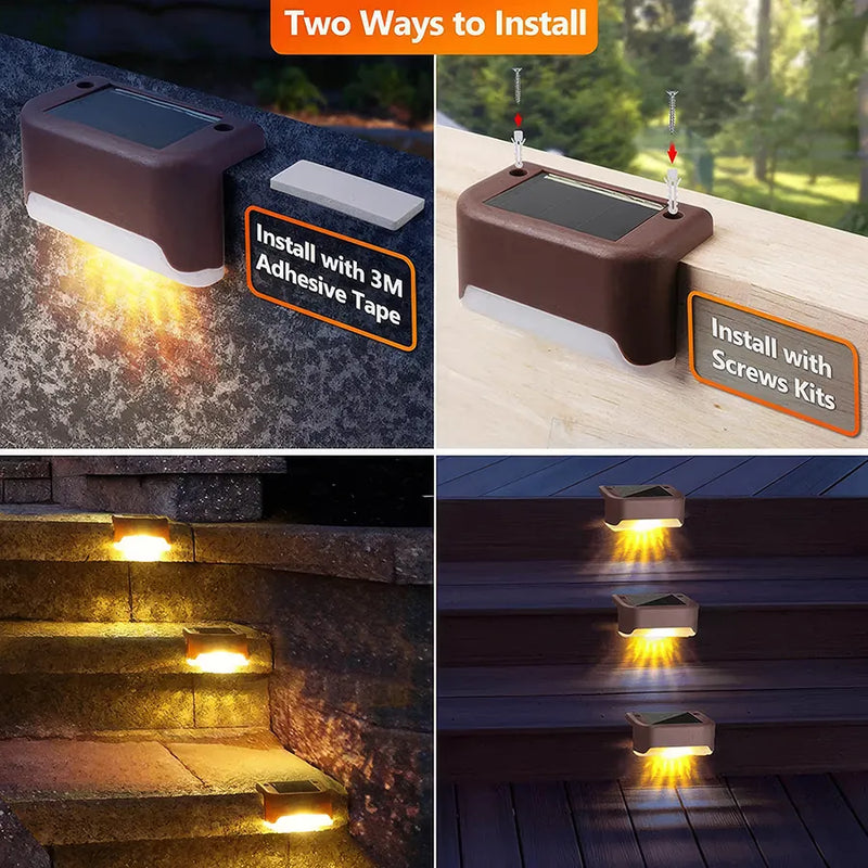 solar led step lights, view 10 - MRSLM