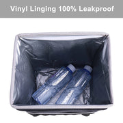 Foldable waterproof car trash can, view 4 - MRSLM