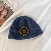 retro knitted pot hat for women, view 3 - MRSLM