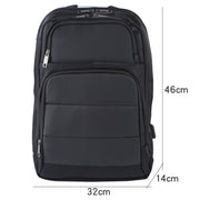 password lock backpack, view 2 - MRSLM