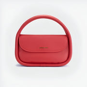 large soft split leather shoulder bag, view 5 - MRSLM
