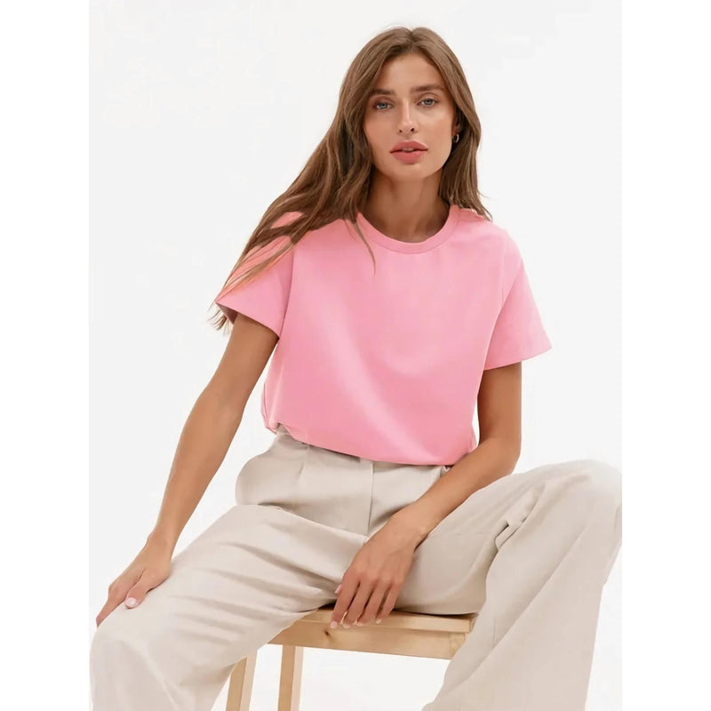 cotton t-shirt, view 3 - MRSLM