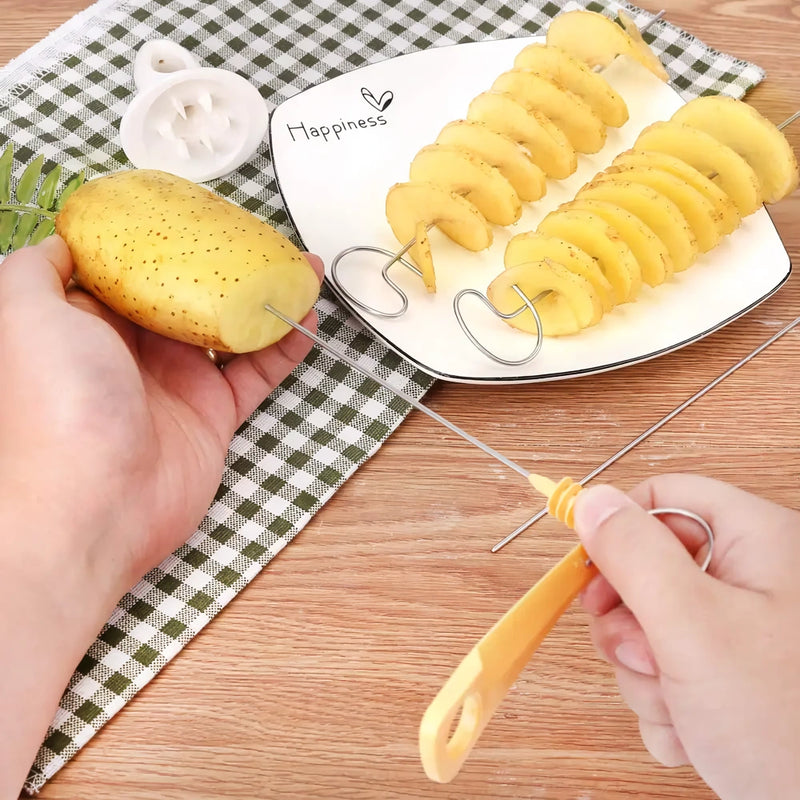 potato spiral bbq skewers, view 5 - MRSLM