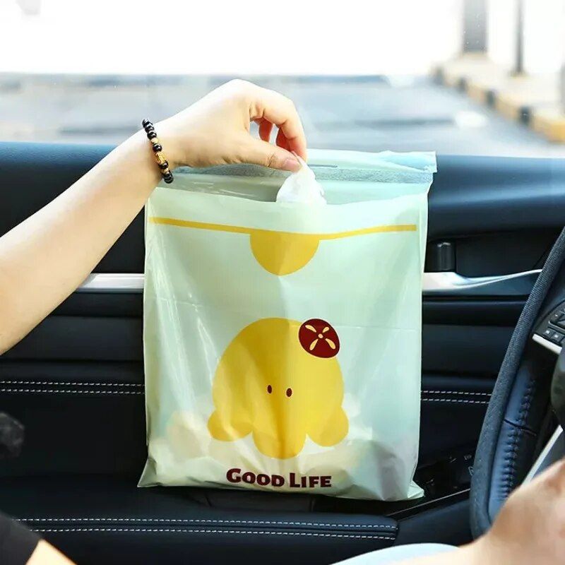waterproof disposable car trash bag, view 9 - MRSLM