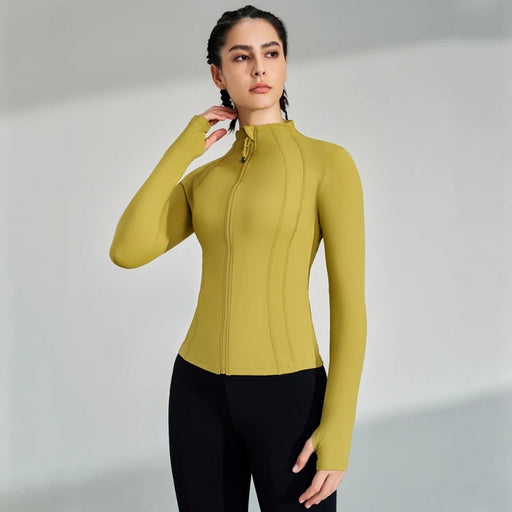 women's full zip running jacket - MRSLM