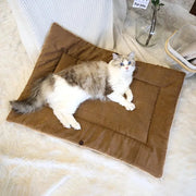 fluffy winter cat bed, view 6 - MRSLM