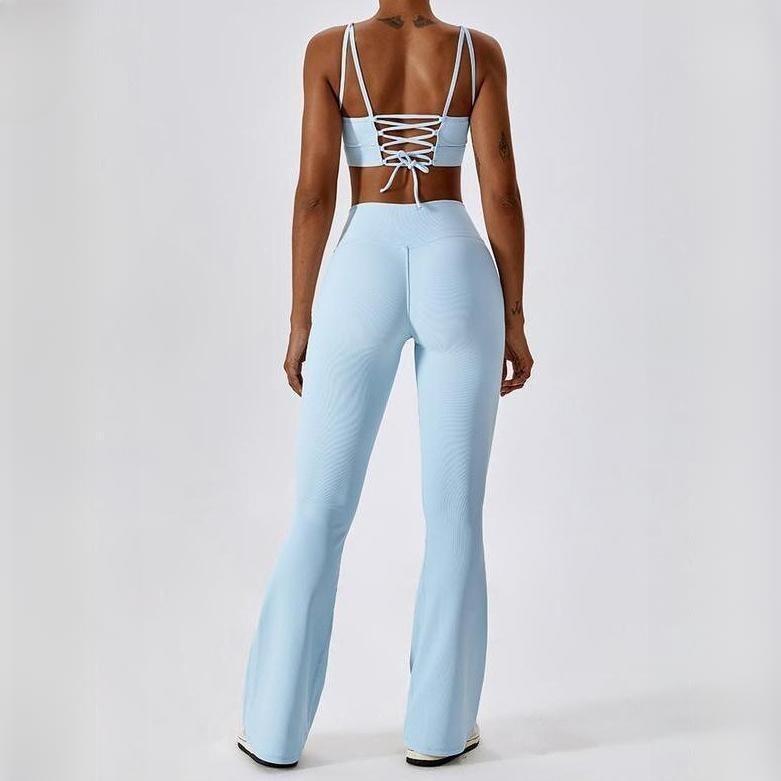 yoga flare leggings, view 10 - MRSLM