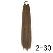 synthetic wrap around ponytail extensions, view 4 - MRSLM