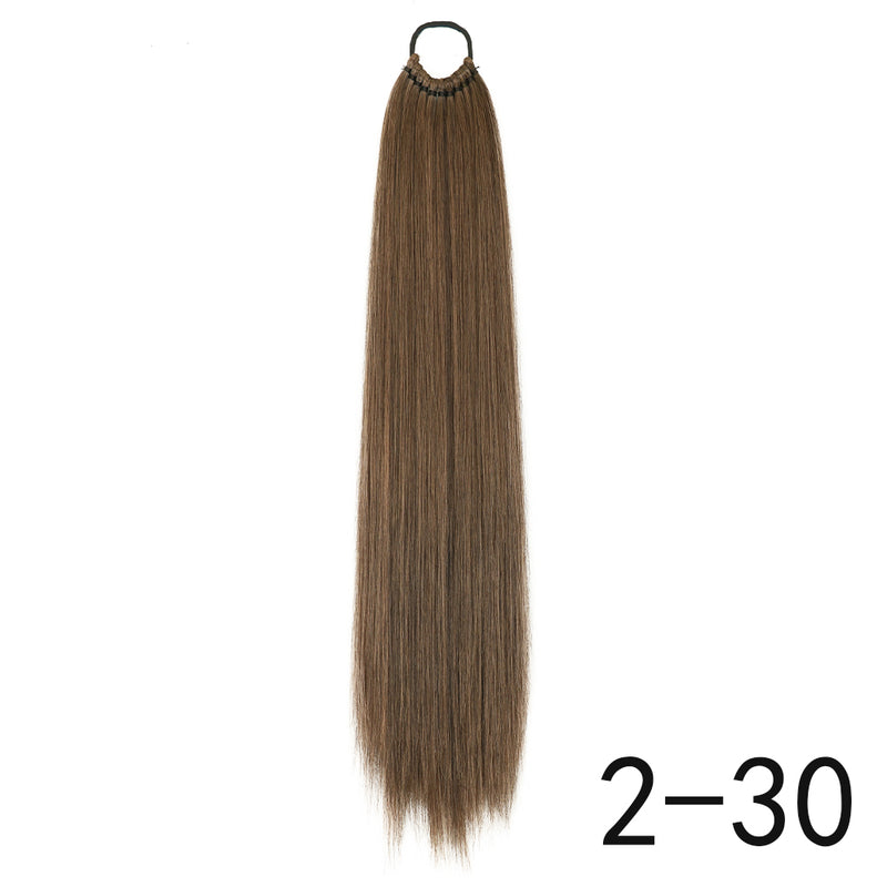 synthetic wrap around ponytail extensions, view 4 - MRSLM