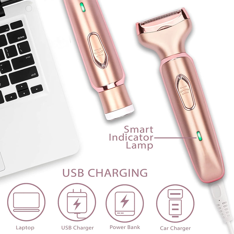 2-in-1 electric epilator for women, view 6 - MRSLM