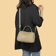 Genuine leather crossbody bag, view 12 - MRSLM