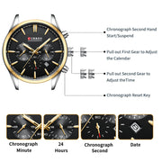 men's luxury quartz watch, view 11 - MRSLM