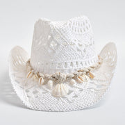 hand woven straw hat for women, view 3 - MRSLM