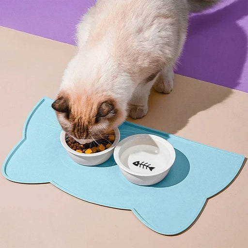 silicone waterproof pet feeding mat - MRSLM