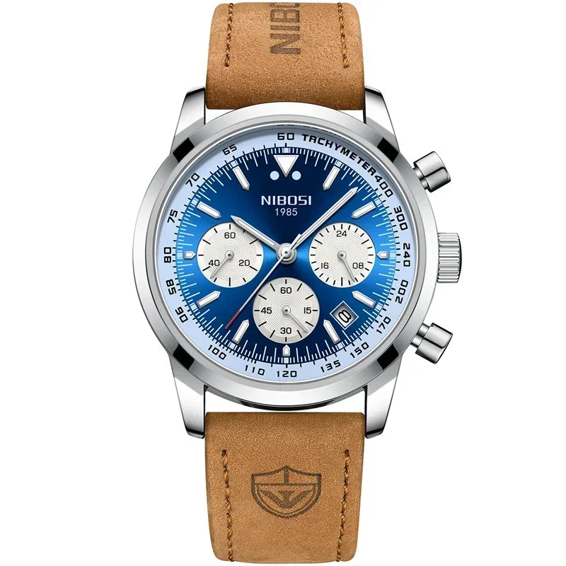 men's sports chronograph watch, view 4 - MRSLM