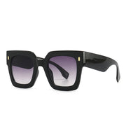 retro square frame cat eye sunglasses, view 8 - MRSLM