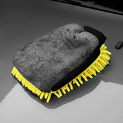 microfiber car wash glove, view 6 - MRSLM