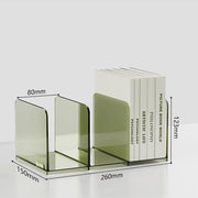 Desktop transparent book stand holder, view 3 - MRSLM