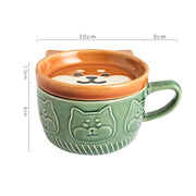 cartoon animal coffee mug, view 4 - MRSLM