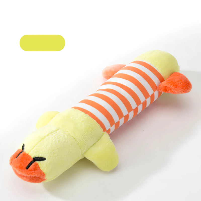 plush squeaky chew toy, view 2 - MRSLM