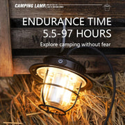 retro portable camping lantern, view 4 - MRSLM