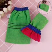 Two-sided bath glove, view 4 - MRSLM