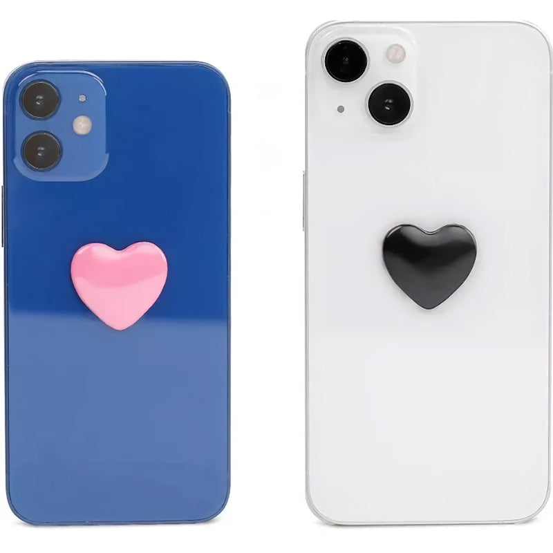 heart shaped 3d metal decal, view 7 - MRSLM